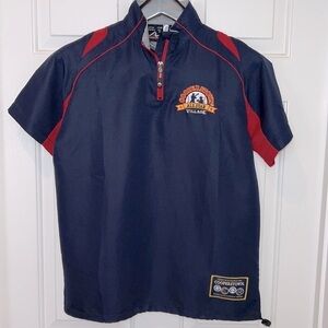 Cooperstown All Star Village Cage Jacket 1/4 Zip Youth XL NWOT